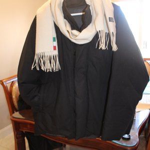 MUJI/ LIGHTWEIGHT DOWN JACKET FOR LADIES/ BLACK SIZE XL